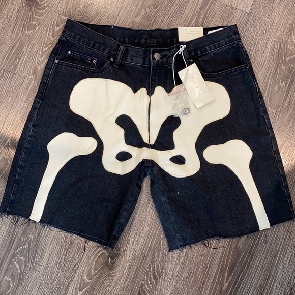 MNML Shorts Mnml Skeleton Shorts Poshmark